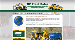 Desktop Screenshot of bfplantsales.com