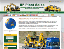 Tablet Screenshot of bfplantsales.com